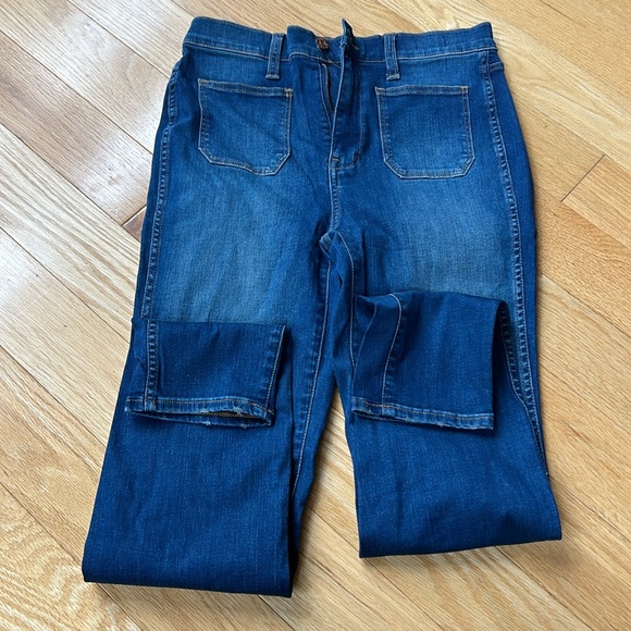 Madewell High Waisted Sailor Jeans - Picture 5 of 7